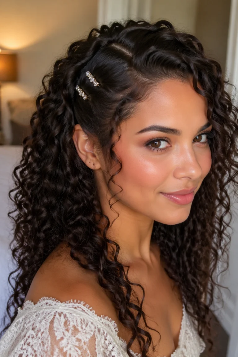 12 Princess Hairstyles for Curly Hair