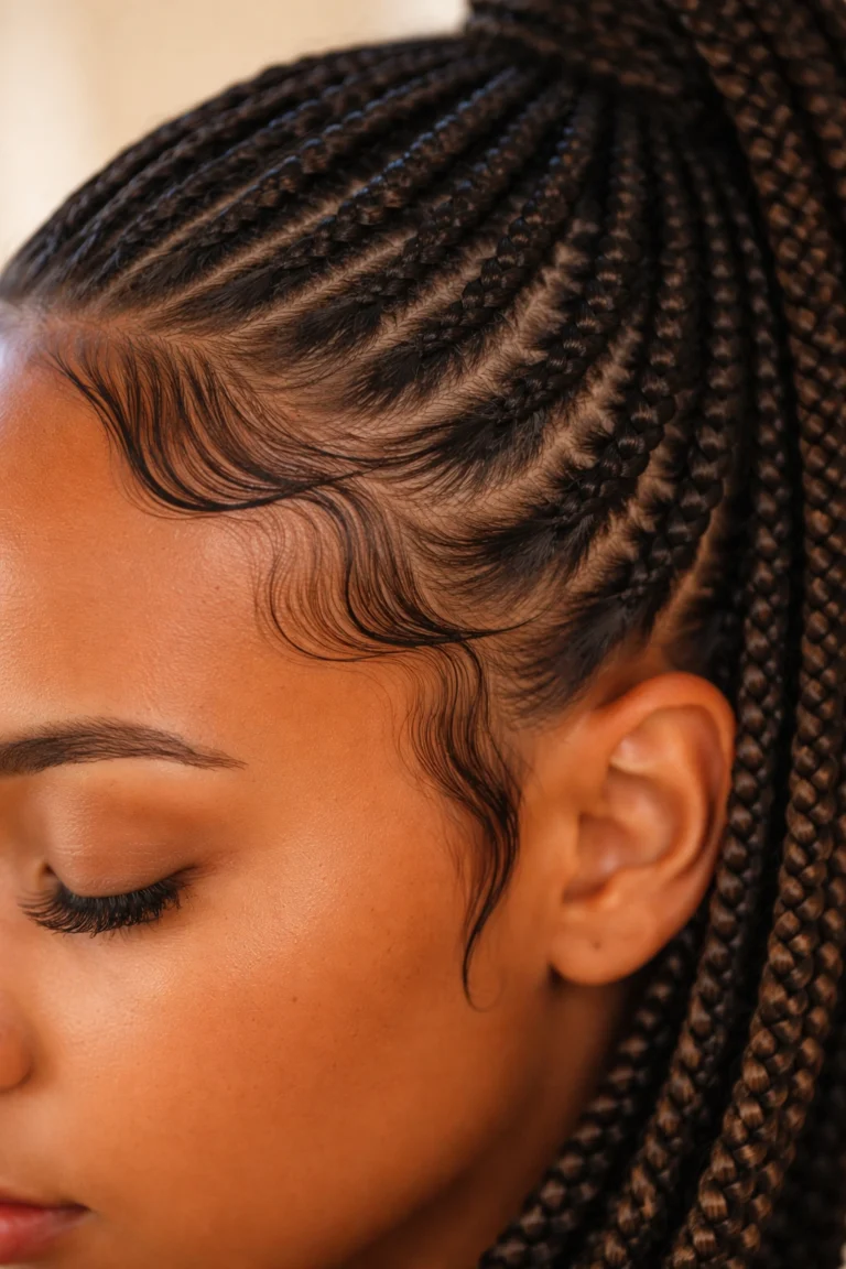 23 High Knotless Braid Ponytails for Less Tension