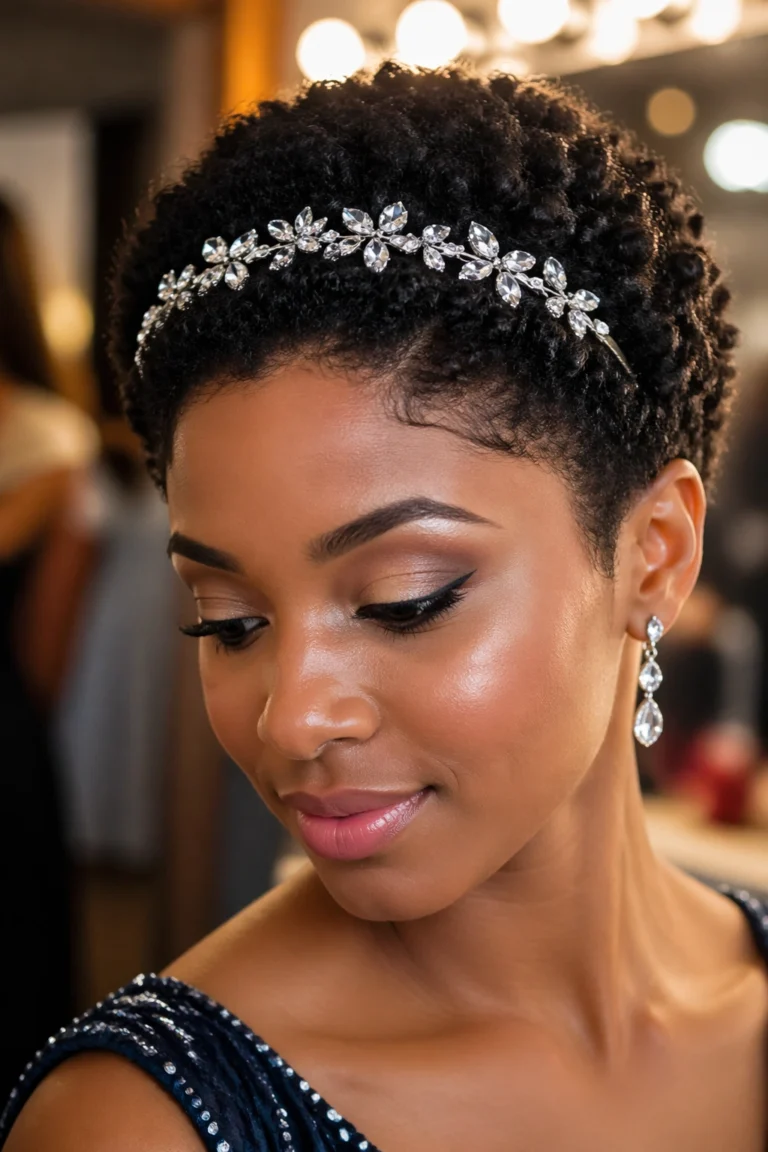 20 Prom Styles for Short Curly Hair