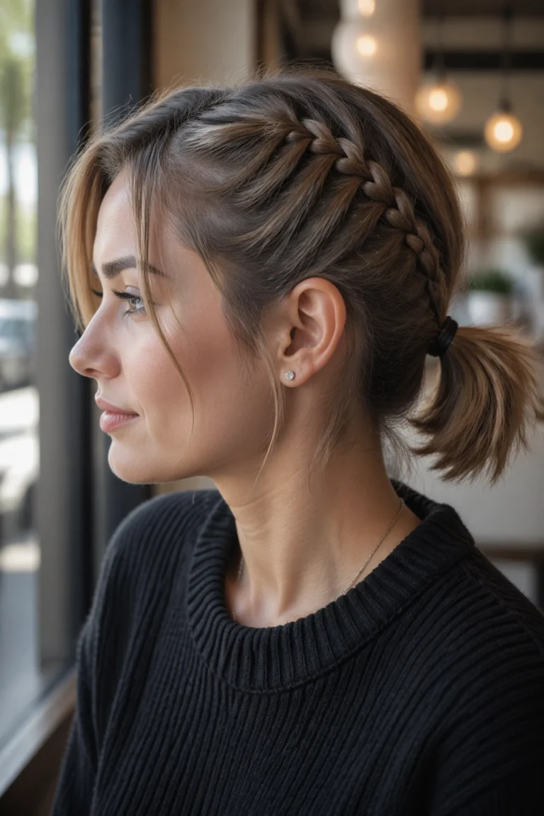 25 Sleek Side Braided Ponytails That Stay Neat
