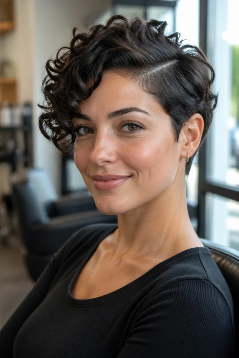 14 Styles for Growing Out Short Curly Hair