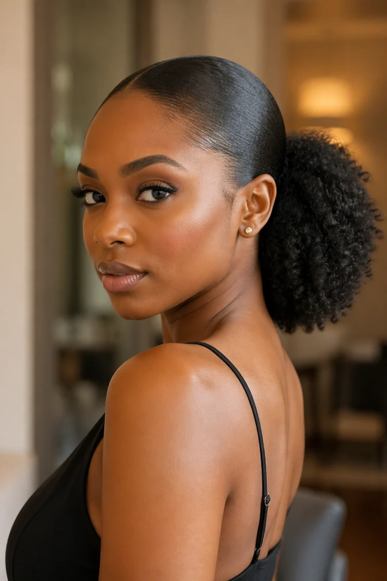 21 Puff Ponytails for Natural Afro Hair
