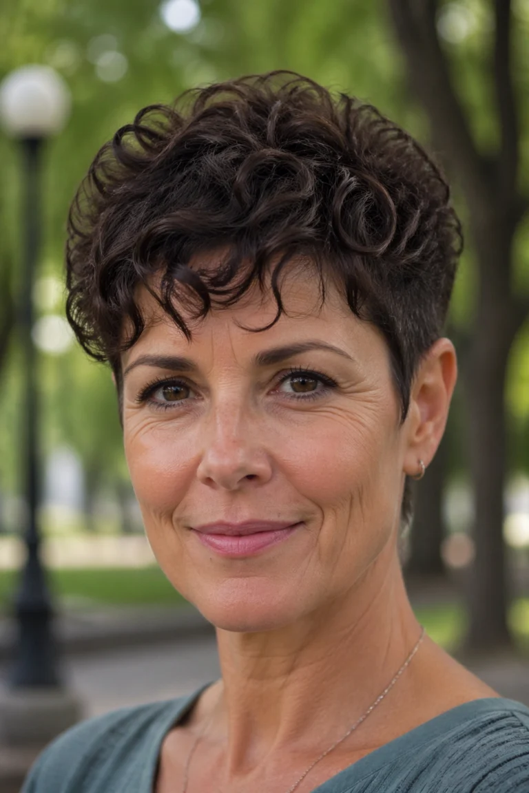 35 Short Wavy Hairstyles Over 40