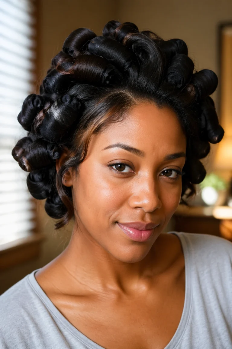 22 Sock Curl Styles for Natural Hair