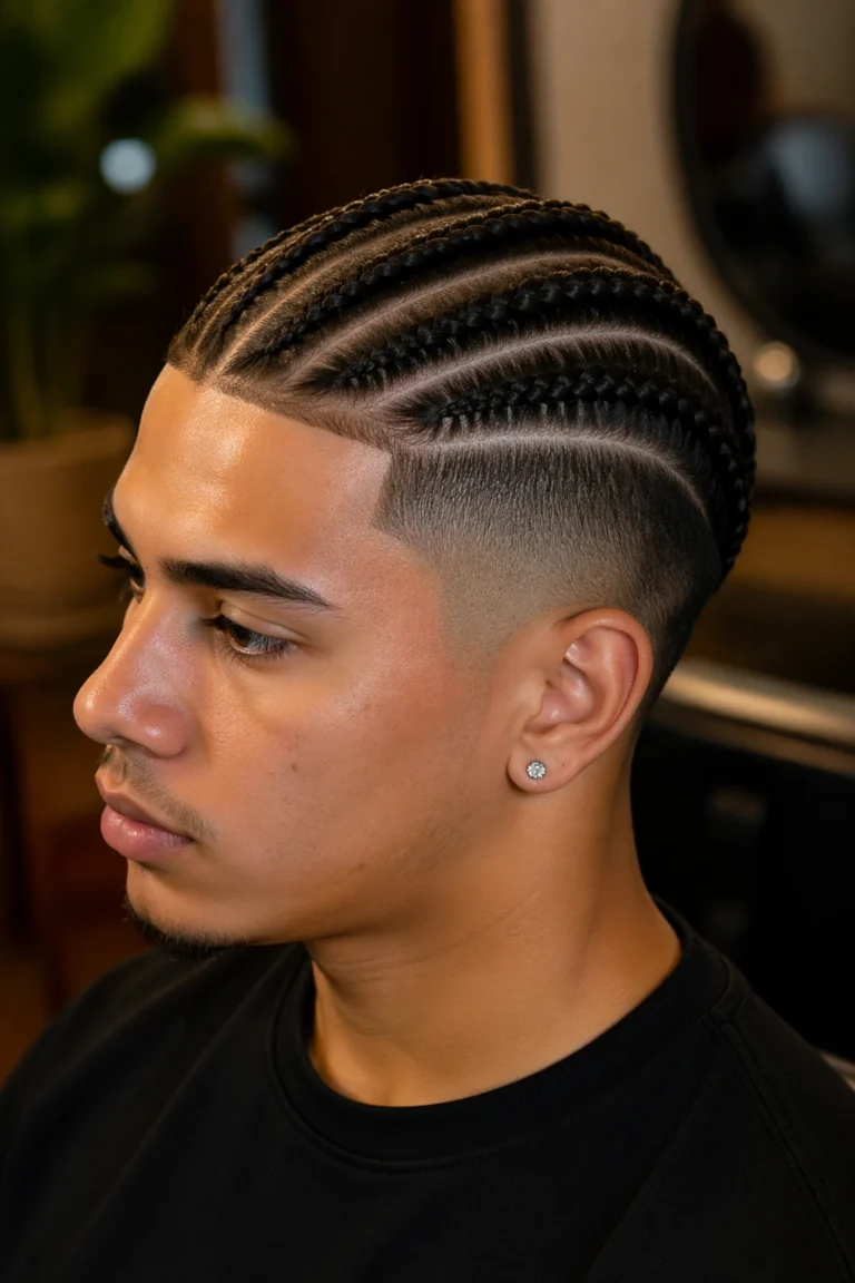 20 Cornrow Styles With 5 Braids