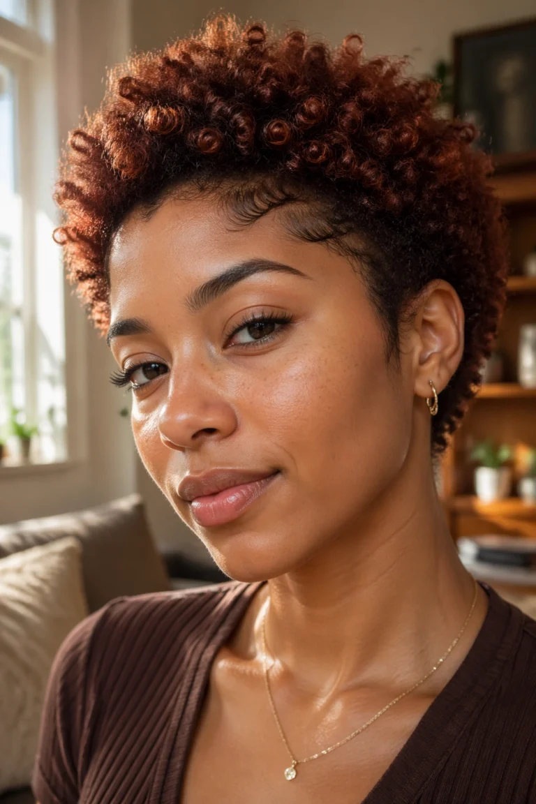 22 Hair Colors for Short Curly Hair