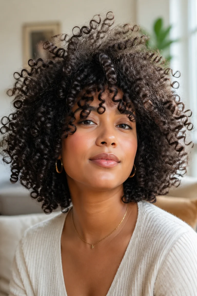 22 Hairstyles for Fine Curly Natural Hair