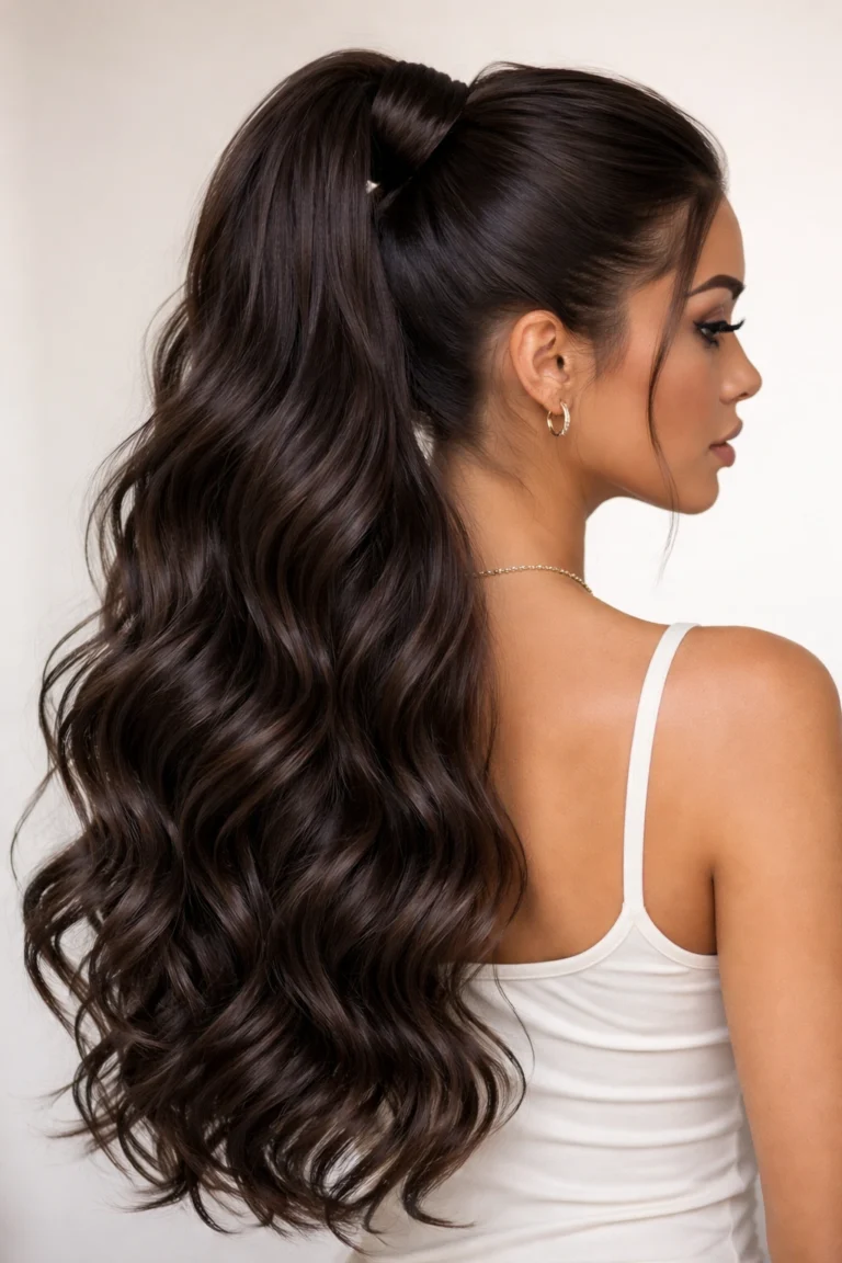 23 Weave Ponytails for Wavy Hair
